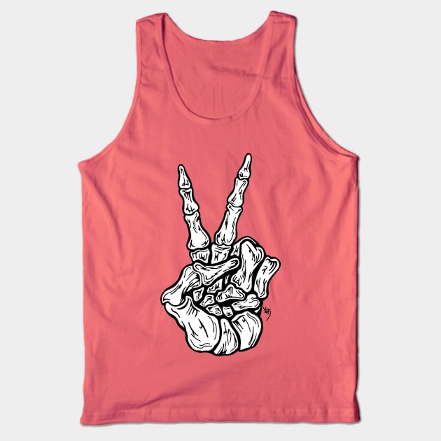 Peace in death Tank Top by KayyArkham